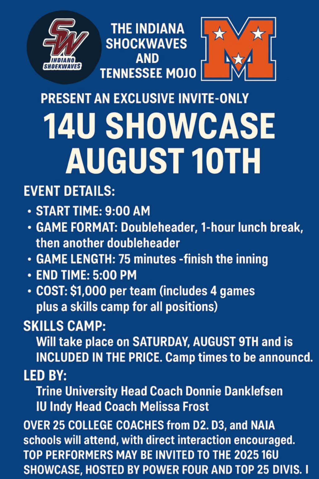 14U SHOWCASE (Exclusive Invite Only)