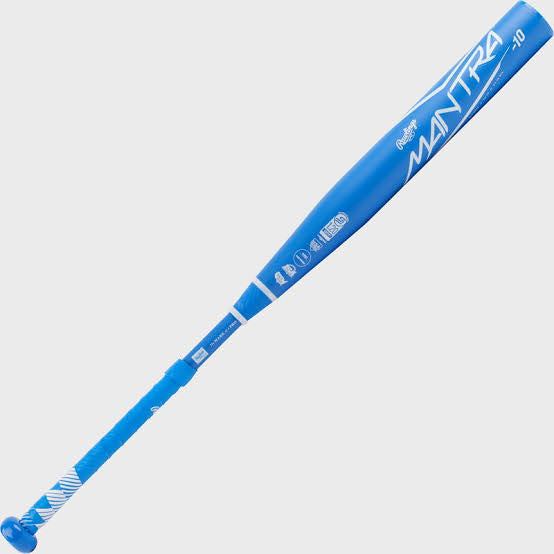2023 RAWLINGS MANTRA 2.0 FASTPITCH BAT / BLUE MANTRA